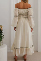 Off-Shoulder Top and Skirt Set - Skirts by Trendsi | Available at Handbags Specialist Headquarter