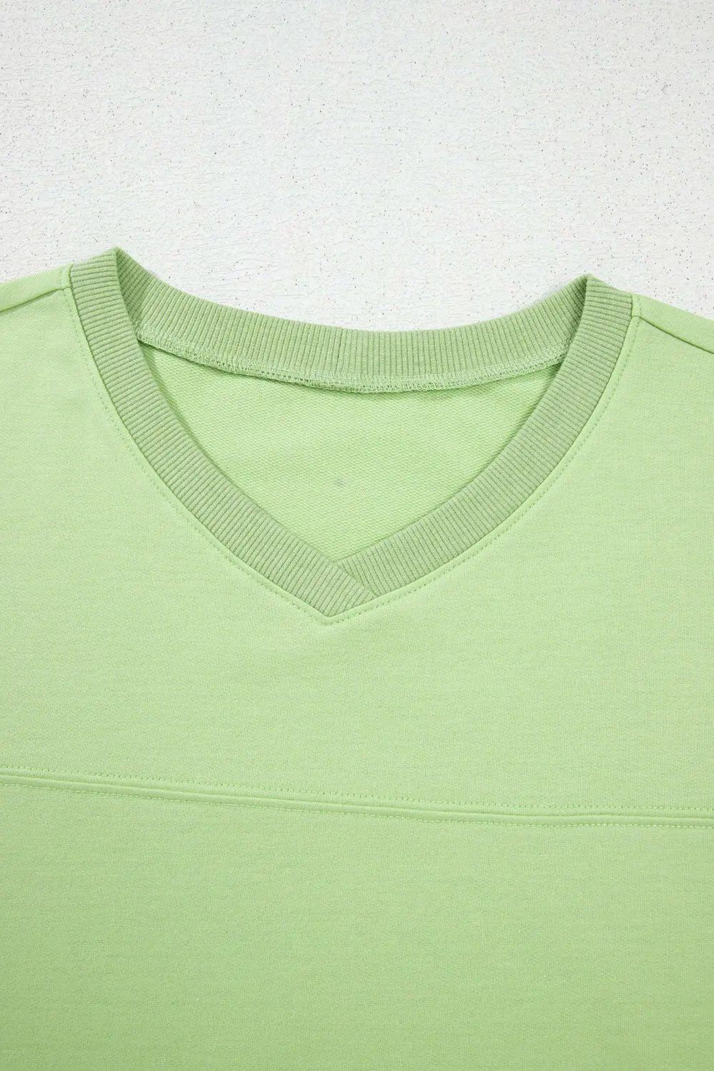 Loose V Neck Half Sleeve Tee and Drawstring Shorts Plus Size - Dresses by Trendsi | Available at Handbags Specialist Headquarter