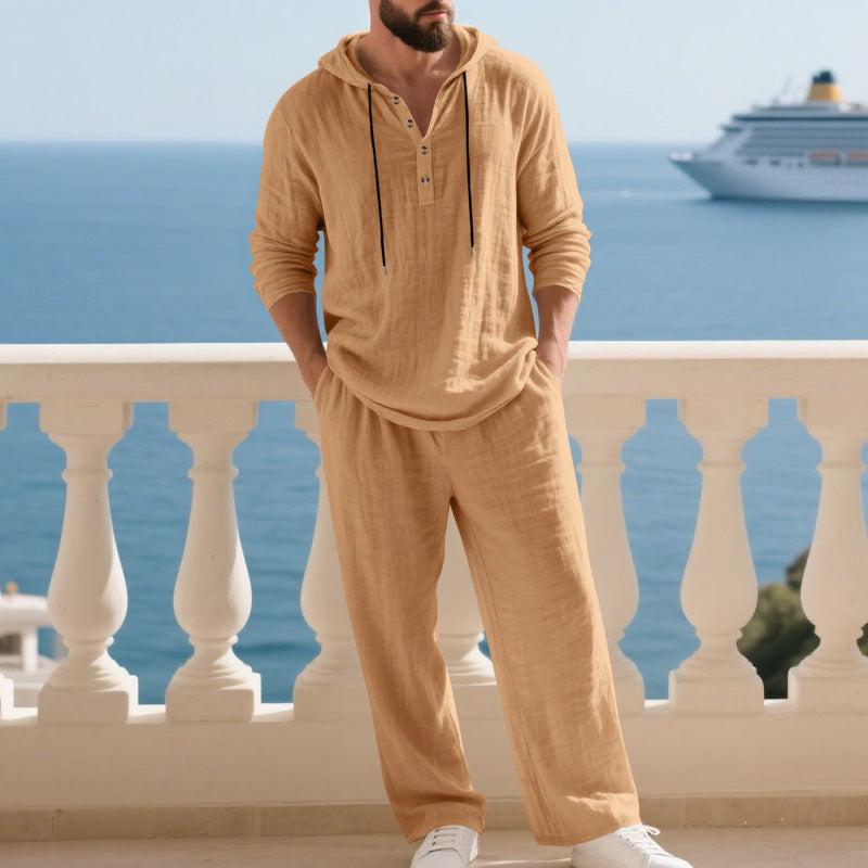 RelaxPro Men's Hooded Lounge Set