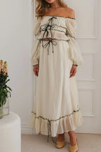 Off-Shoulder Top and Skirt Set - Skirts by Trendsi | Available at Handbags Specialist Headquarter