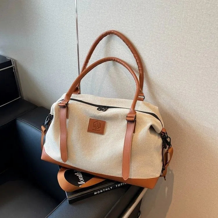 Contrast Travel Bag - travel-bag by Trendsi | Available at Handbags Specialist Headquarter