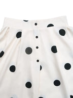 Polka Dot Skirt - Skirts by Trendsi | Available at Handbags Specialist Headquarter