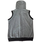 PrevFit Men's Sleeveless Zip-Up Hoodie Vest