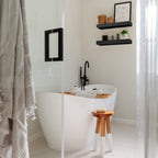 Rustic Farmhouse Shelves (008-40BN) - Decor by Handbags Specialist Headquarter | Available at Handbags Specialist Headquarter