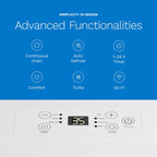 hOmeLabs Smart 50 Pint Dehumidifier 7000 Sq Ft - Decor by Handbags Specialist Headquarter | Available at Handbags Specialist Headquarter