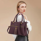 Luxe Leather Satchel & Crossbody Bags -  by Handbags Specialist Headquarter | Available at Handbags Specialist Headquarter