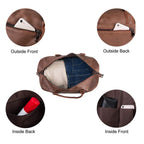 Weekender Overnight Travel Bag with Shoe Pouch