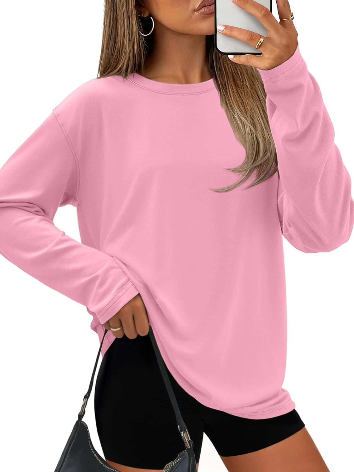 ATHMILE Women's Oversized Graphic Tee