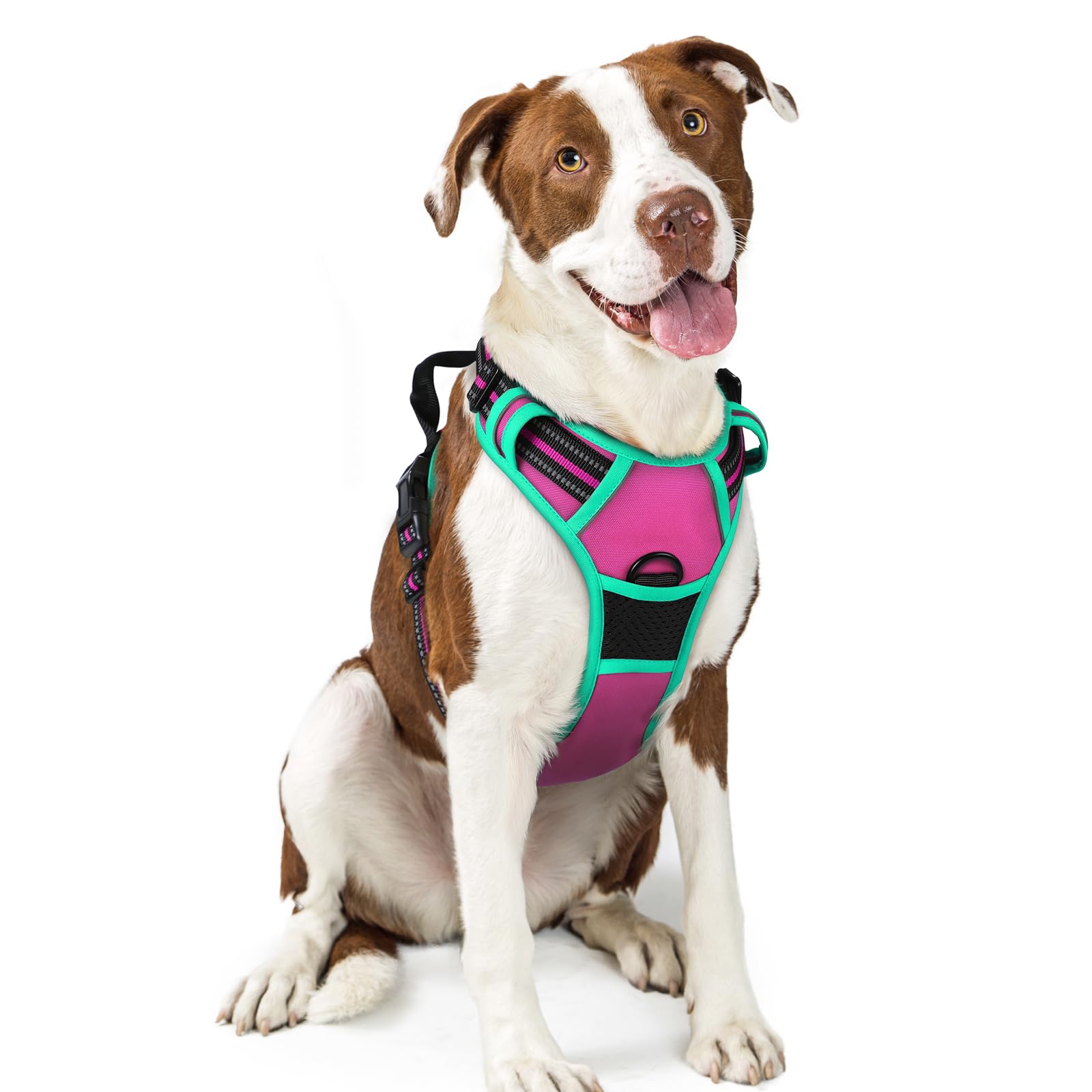 PawGuard No-Pull Reflective Dog Harness - Large Black -  by Handbags Specialist Headquarter | Available at Handbags Specialist Headquarter