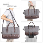 Weekender Overnight Travel Bag with Shoe Pouch