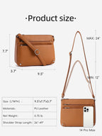 WestBronco ZipSatchel: Women's Medium Crossbody Bag - Handbags by Handbags Specialist Headquarter | Available at Handbags Specialist Headquarter