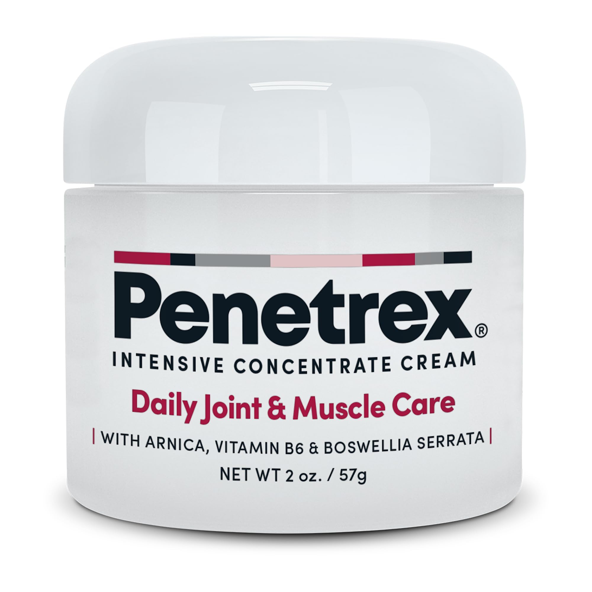 Penetrex Intensive Concentrate cream jar for daily joint and muscle care, 2oz size. - Penetrex Cream Duo Pack - 2oz & 4oz Jars - 4 Ounce (Pack of 1) - Handbags Specialist Headquarter