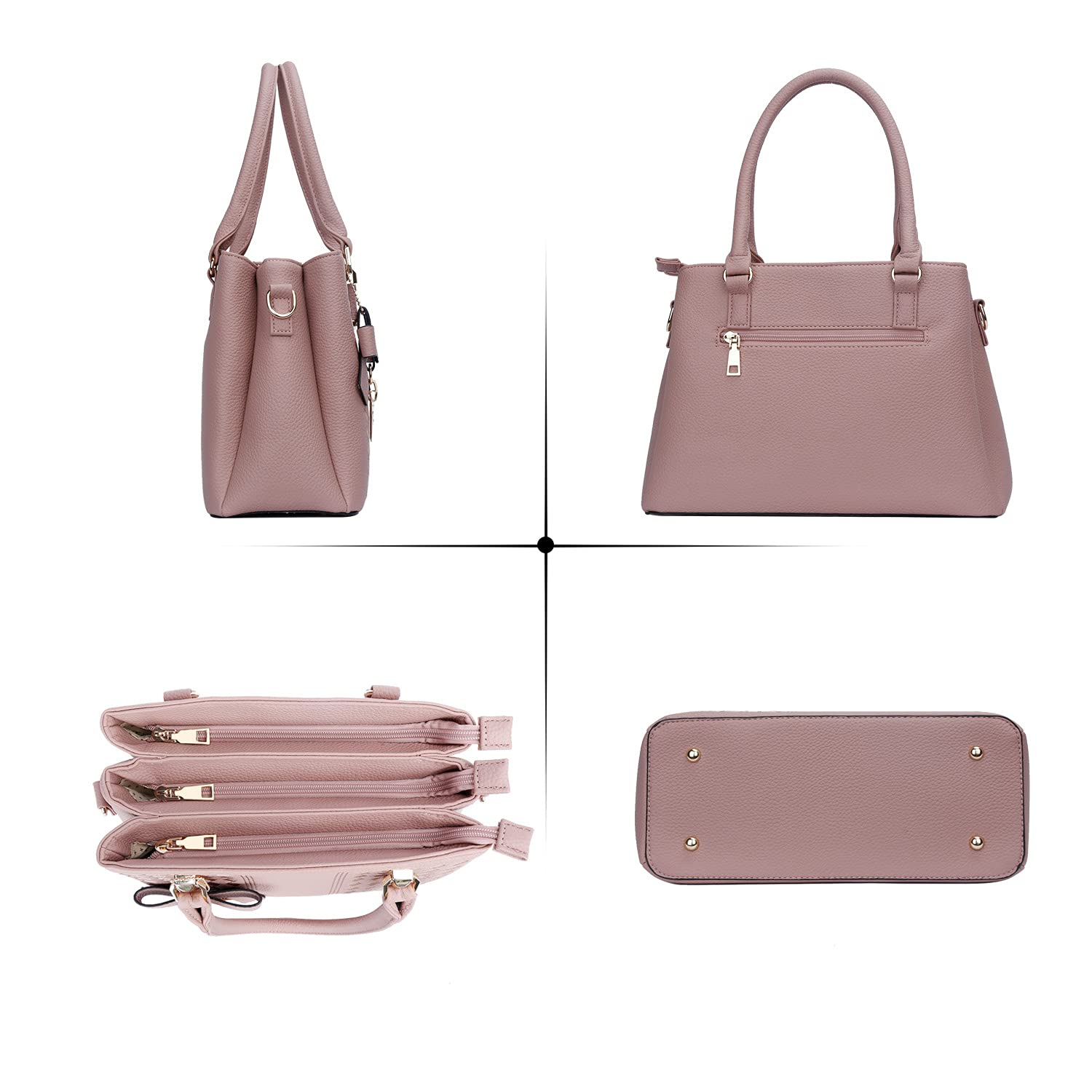 Luxe Leather Satchel & Crossbody Bags -  by Handbags Specialist Headquarter | Available at Handbags Specialist Headquarter