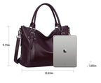 Genuine Leather Women's Tote Shoulder Bag