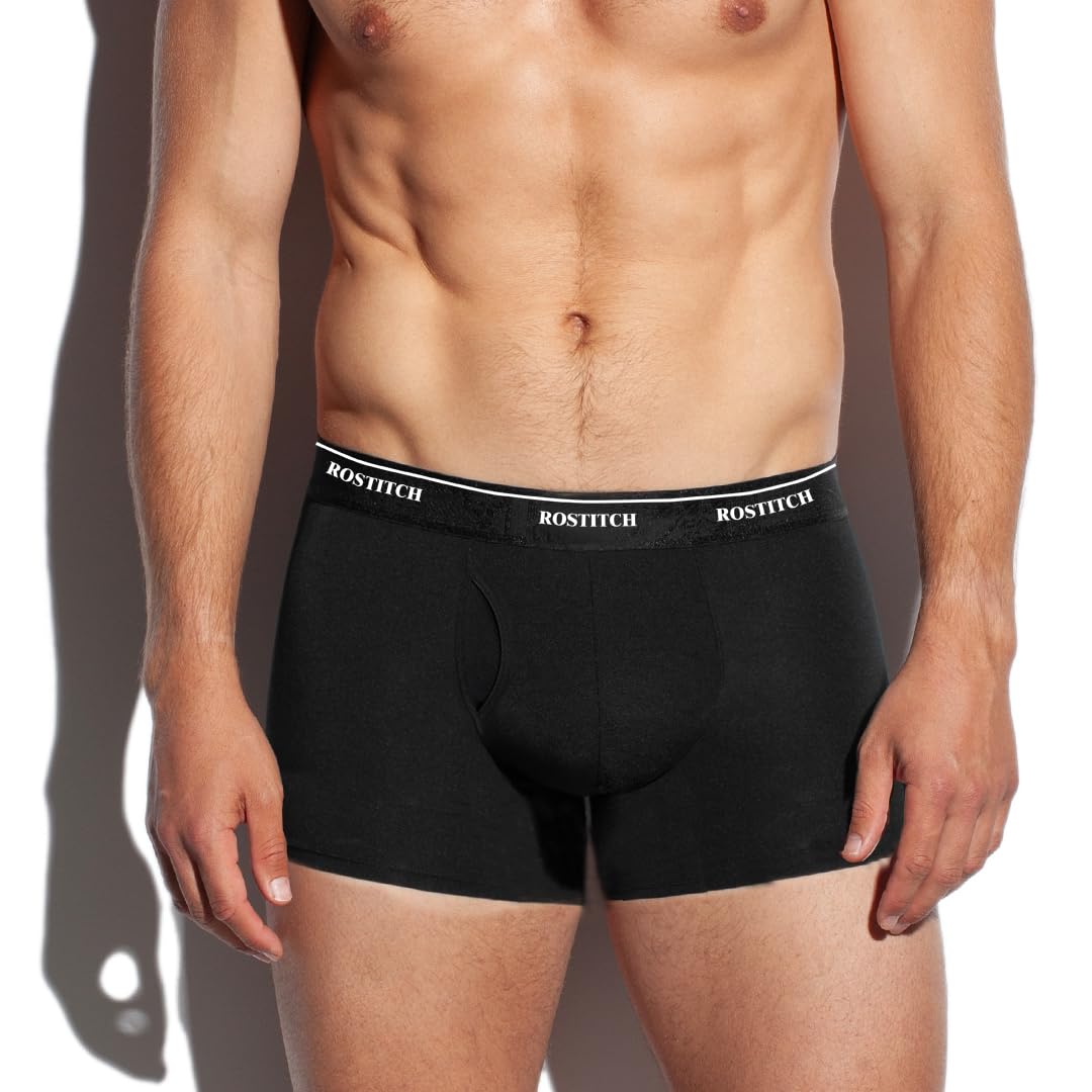 Men's Boxer Briefs, Soft & Breathable Cotton