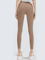 Wide Waistband Sports Leggings - Leggings by Trendsi | Available at Handbags Specialist Headquarter