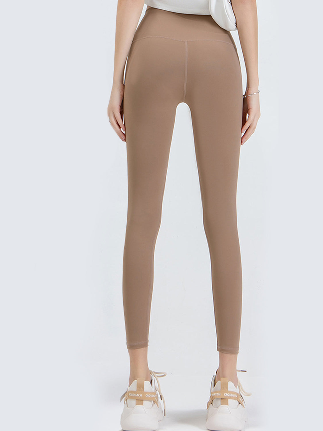 Wide Waistband Sports Leggings - Leggings by Trendsi | Available at Handbags Specialist Headquarter