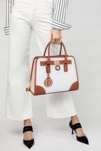 Dasein Women’s 2pcs Satchel & Shoulder Bag Set