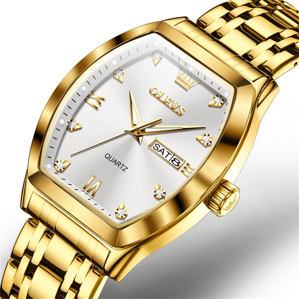 SteelGlow: OLEVS Quartz Men's Luminous Watch