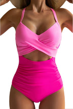 Eomenie Women's Tummy Control Cutout Swimsuit