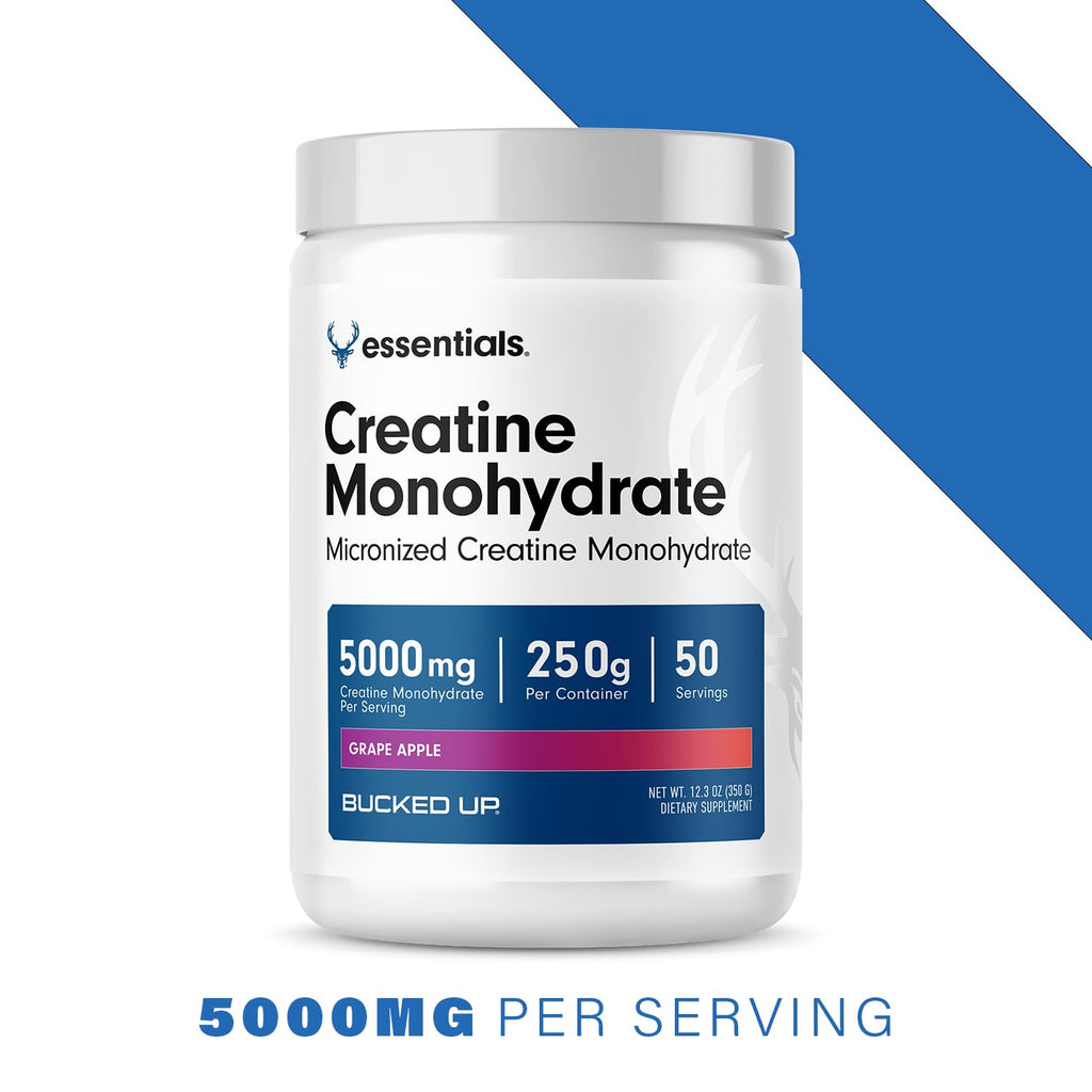 Bucked Up Micronized Creatine - Unflavored Power Boost - Healthcare by Handbags Specialist Headquarter | Available at Handbags Specialist Headquarter