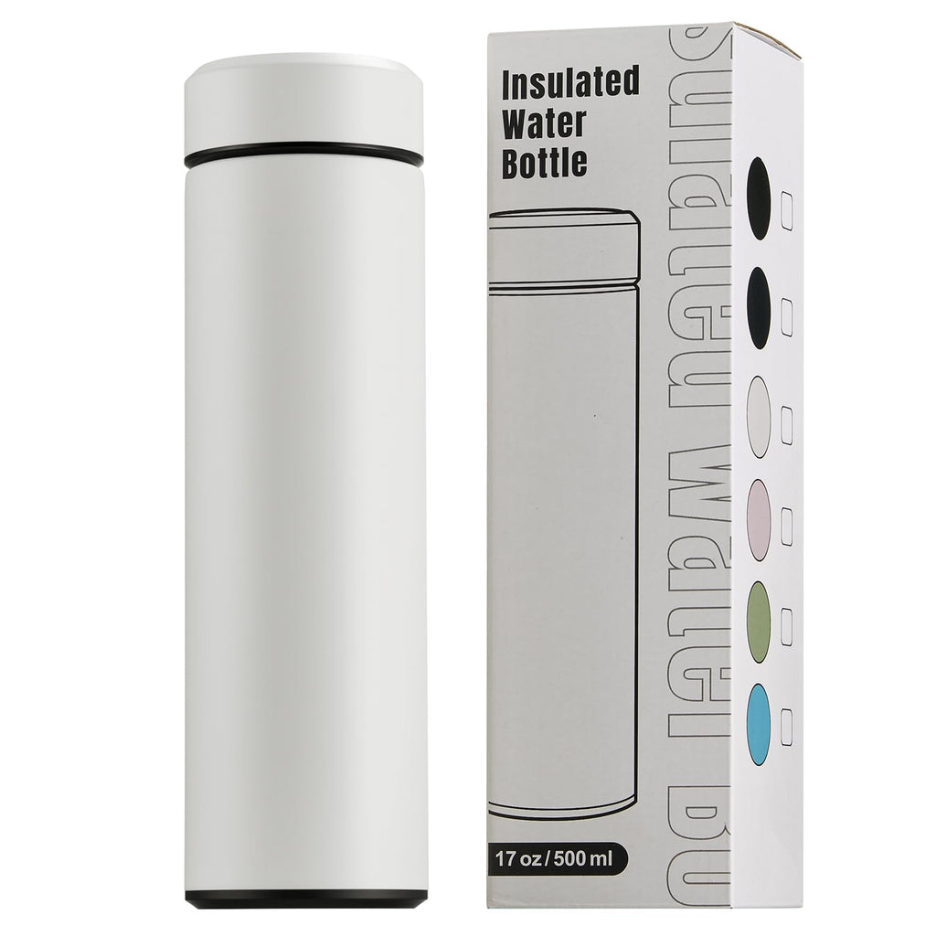 ThremoGuard: 17oz Stainless Steel Insulated Bottle - Water Bottles by Handbags Specialist Headquarter | Available at Handbags Specialist Headquarter