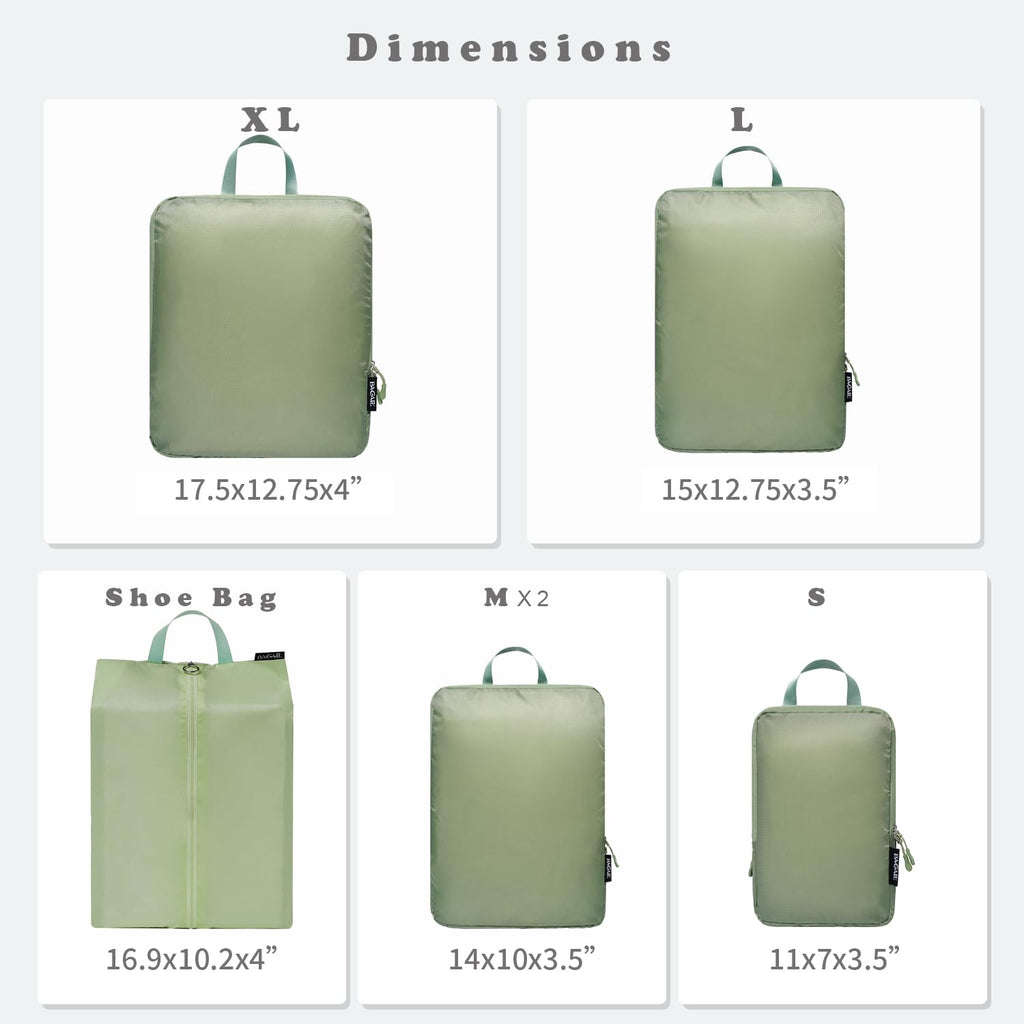 BAGAIL Travel Compression Cubes Set for Packing Ease -  by Handbags Specialist Headquarter | Available at Handbags Specialist Headquarter