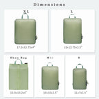 BAGAIL Travel Compression Cubes Set for Packing Ease -  by Handbags Specialist Headquarter | Available at Handbags Specialist Headquarter