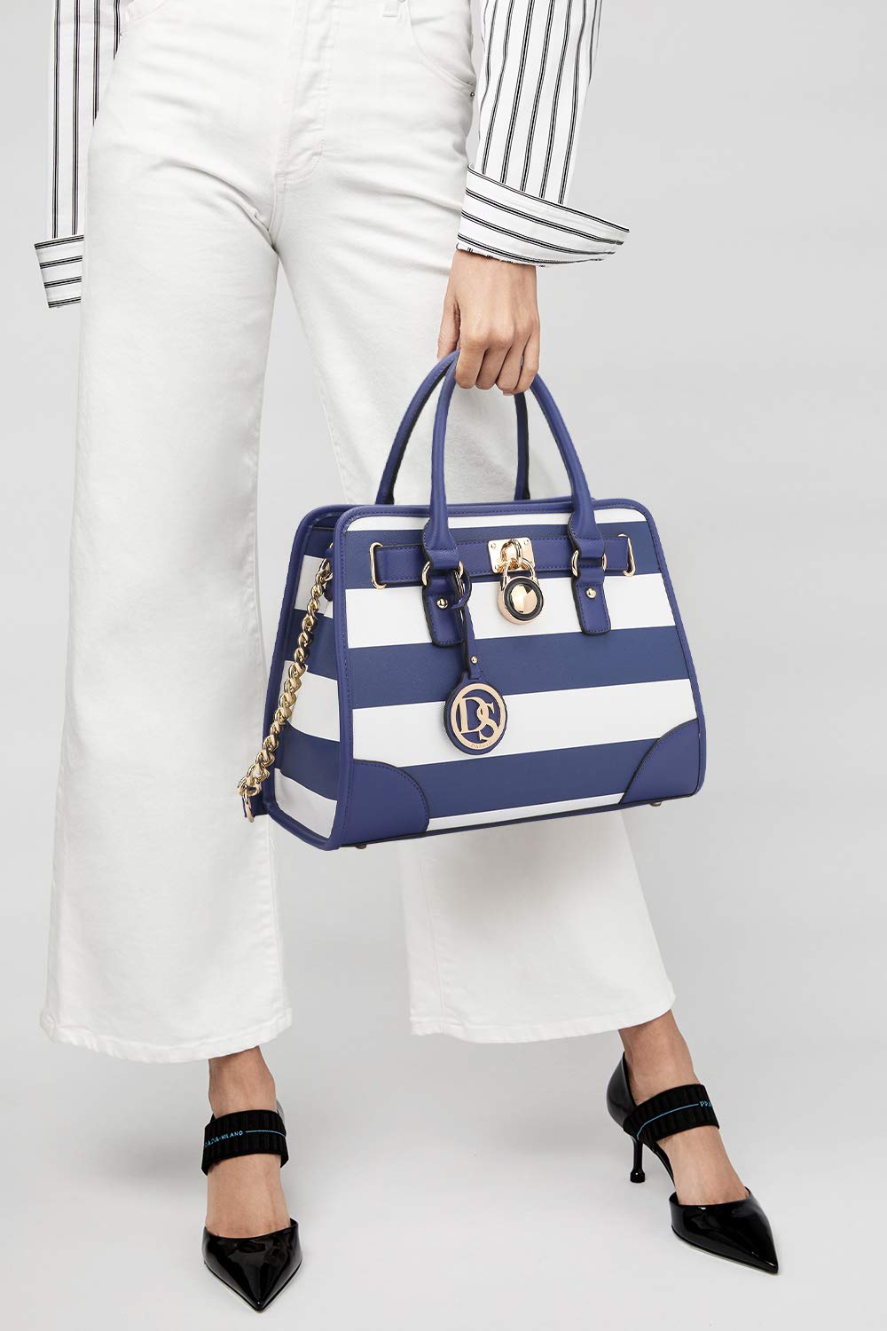 Dasein Women’s 2pcs Satchel & Shoulder Bag Set