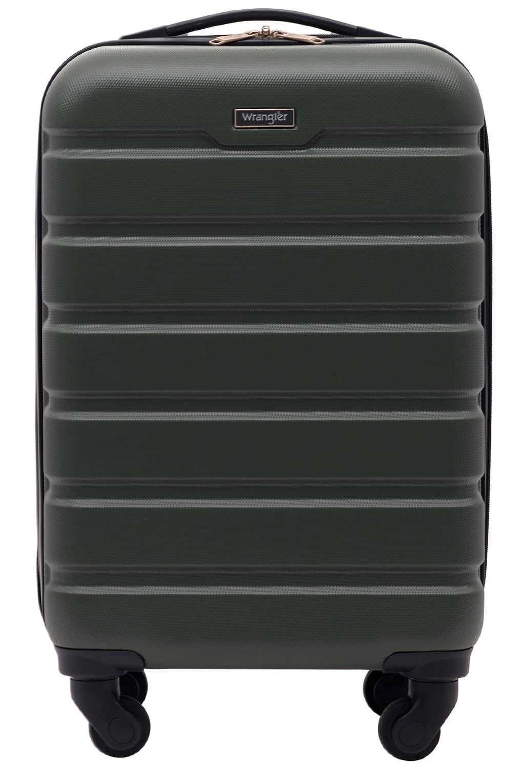 Wrangler 22 Olive Hardside Spinner Carry-On