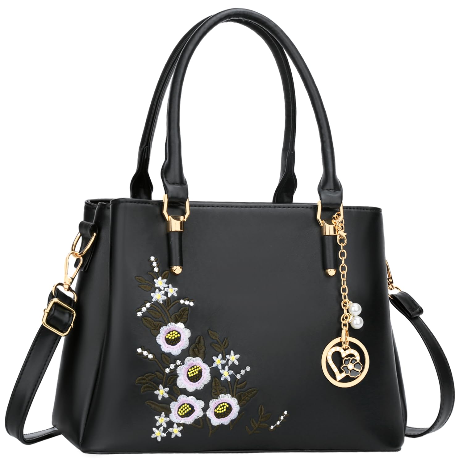 Luxe Leather Satchel & Crossbody Bags -  by Handbags Specialist Headquarter | Available at Handbags Specialist Headquarter