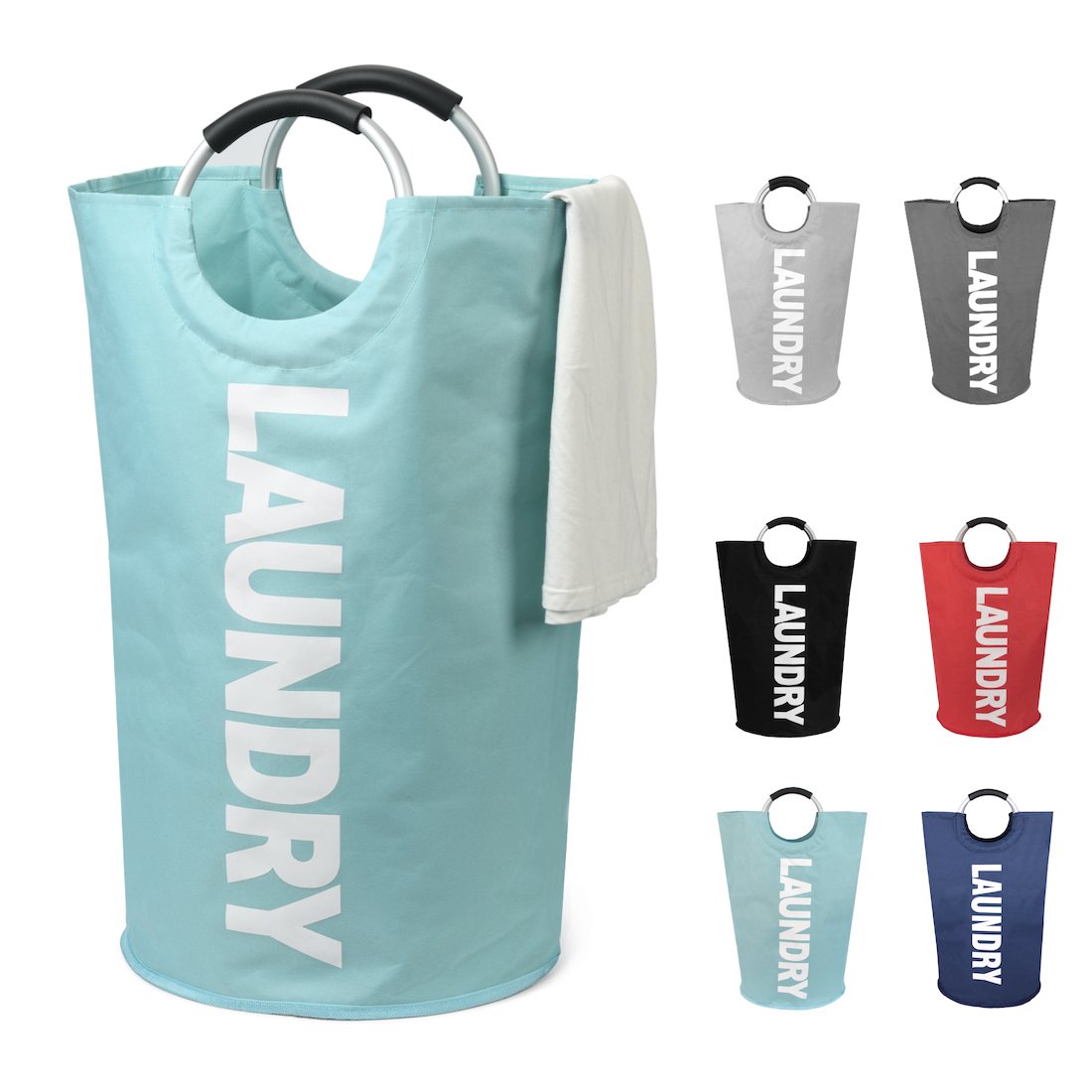 FoldAway Laundry Hamper - Laundry Baskets by Handbags Specialist Headquarter | Available at Handbags Specialist Headquarter