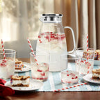 Aofmee Stainless Precision Pitcher - 68oz Borosilicate - Decor by Handbags Specialist Headquarter | Available at Handbags Specialist Headquarter