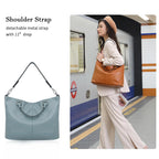 Kattee Women's Leather Tote Bag