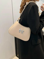 Bow PU Leather Knotted Strap Handbag - Tote Bag by Trendsi | Available at Handbags Specialist Headquarter