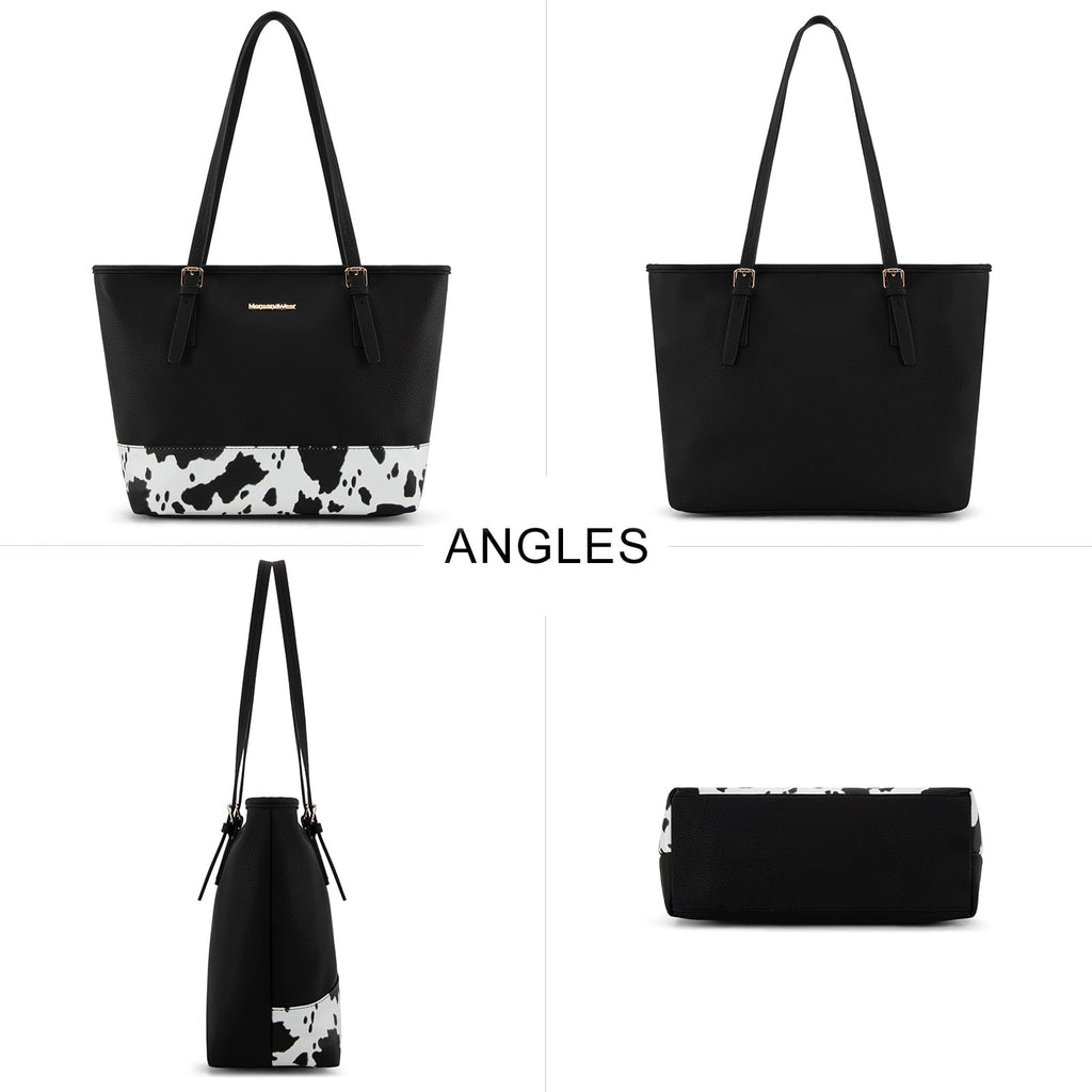 Montana Charm: Vegan Leather Tote & Shoulder Bag