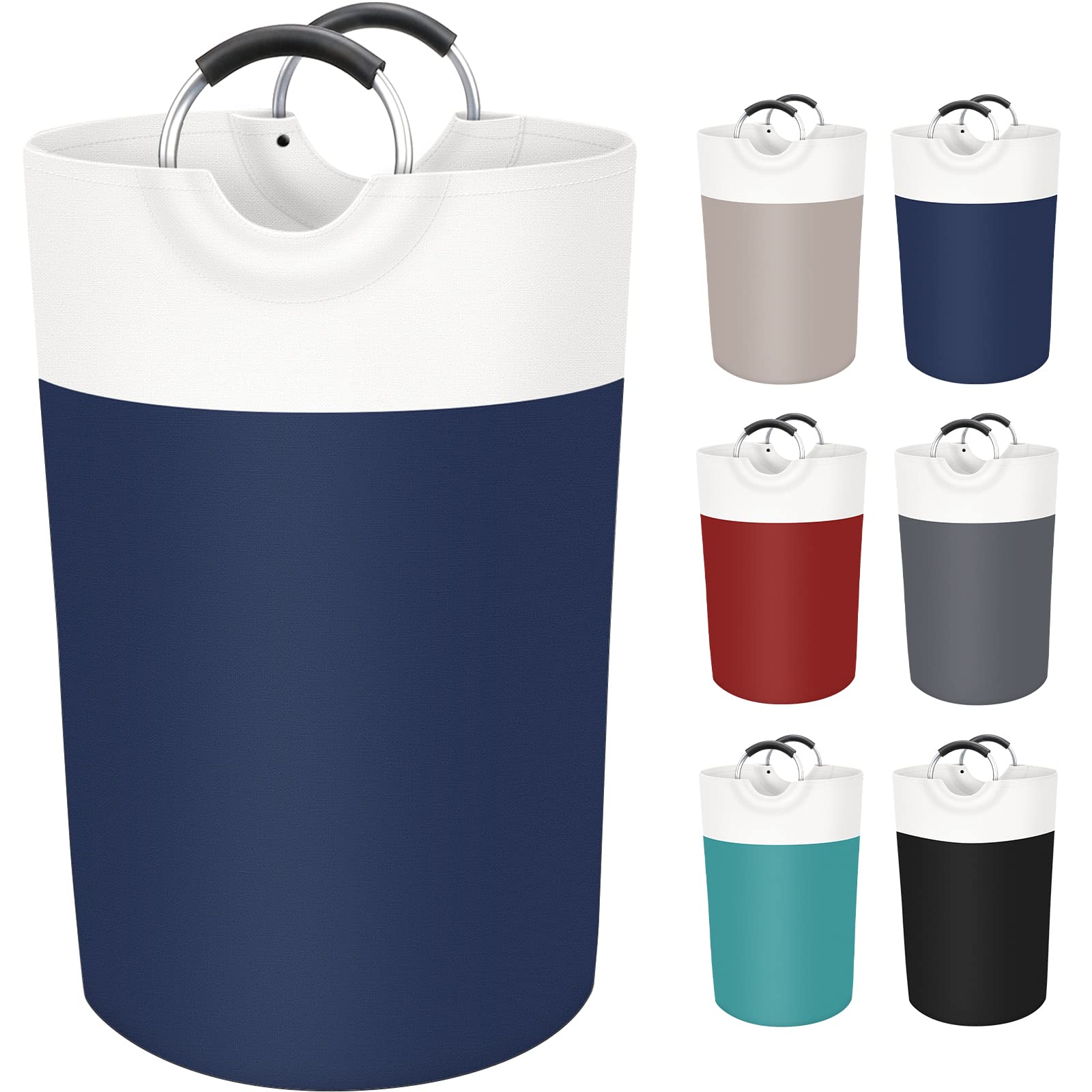 BlissTotes 90L Collapsible Laundry Hamper - Black - Laundry Baskets by Handbags Specialist Headquarter | Available at Handbags Specialist Headquarter