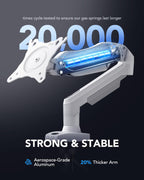 HUANUO Gas Monitor Arm - Adjustable VESA Stand - Gaming Accessories by Handbags Specialist Headquarter | Available at Handbags Specialist Headquarter