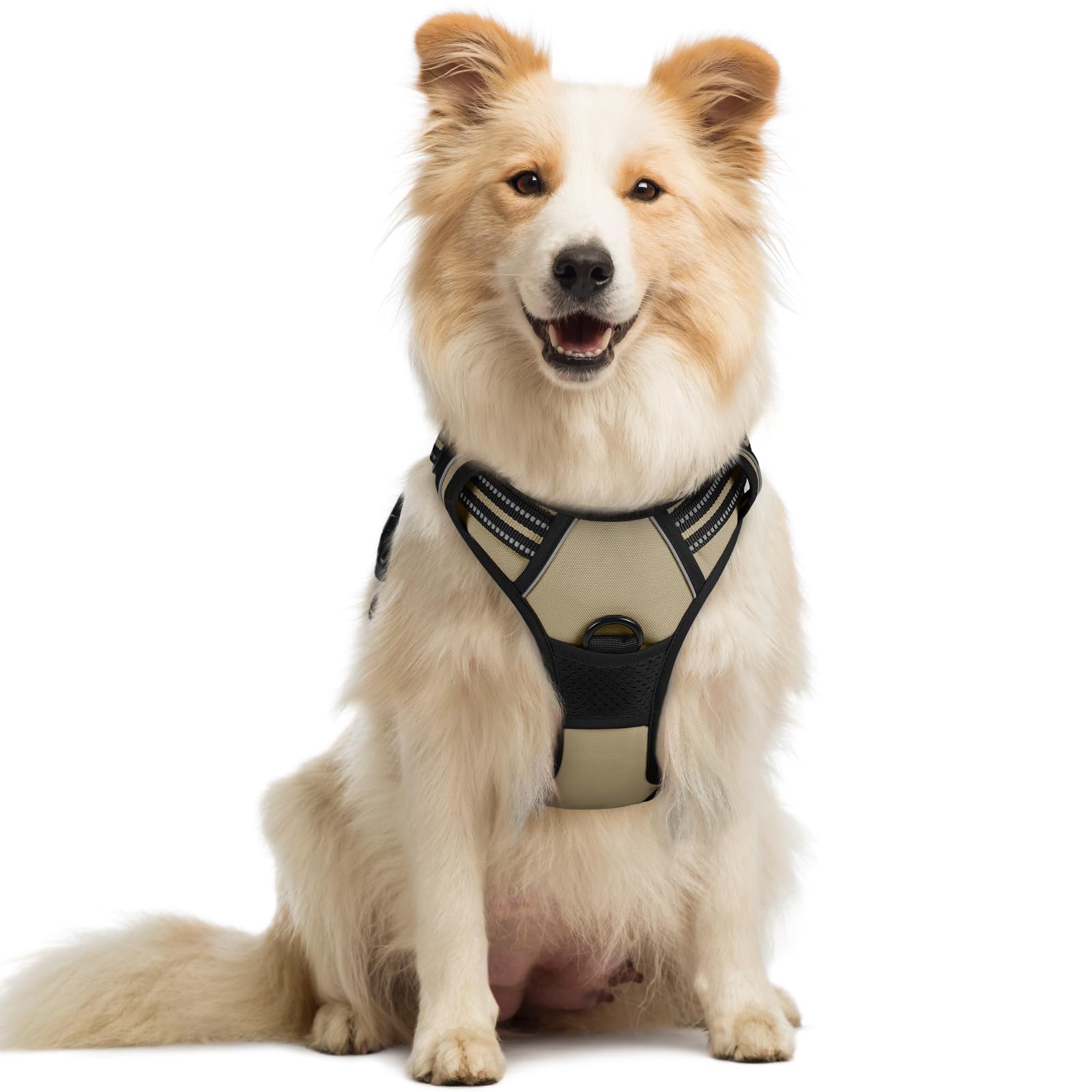 PawGuard No-Pull Reflective Dog Harness - Large Black -  by Handbags Specialist Headquarter | Available at Handbags Specialist Headquarter