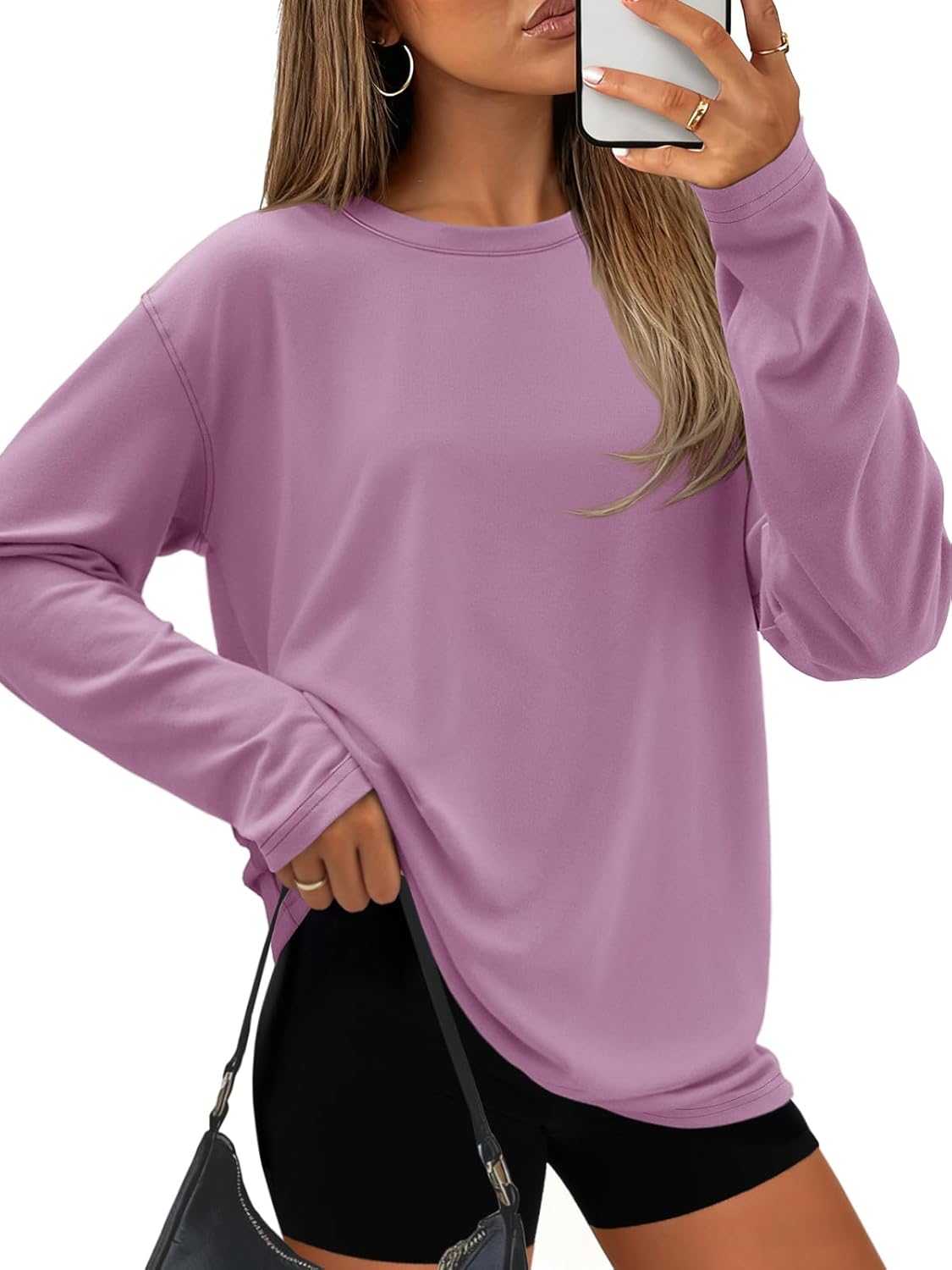 ATHMILE Women's Oversized Graphic Tee