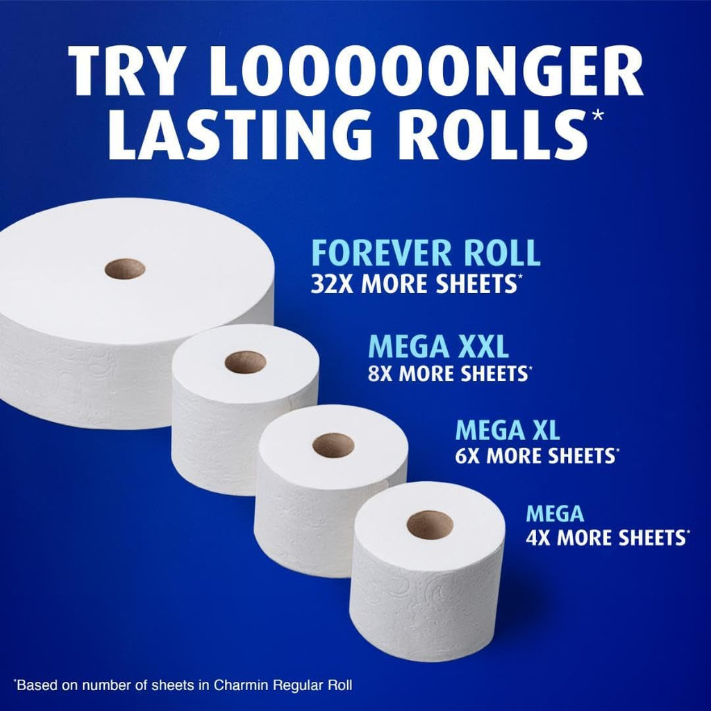 Charmin Cloud Soft: 6 Mega = 24 Regular Rolls - Toilet Paper by Handbags Specialist Headquarter | Available at Handbags Specialist Headquarter