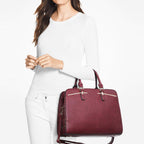 Women’s 2pc Tote & Wallet Handbag Set with 3 Compartments