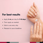 Hands with natural nails on pink background showing skincare instructions text. - Penetrex Cream Duo Pack - 2oz & 4oz Jars - 4 Ounce (Pack of 1) - Handbags Specialist Headquarter