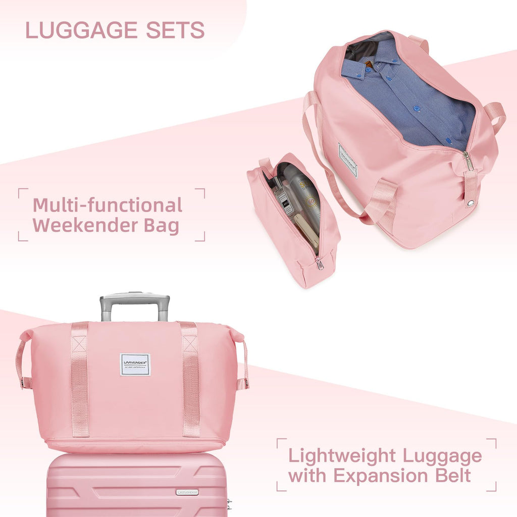 LAVENDER 6pc Hardside Spinner Luggage – ##variant## Luggage Travel Bags