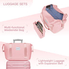 LAVENDER 6pc Hardside Spinner Luggage – ##variant## Luggage Travel Bags