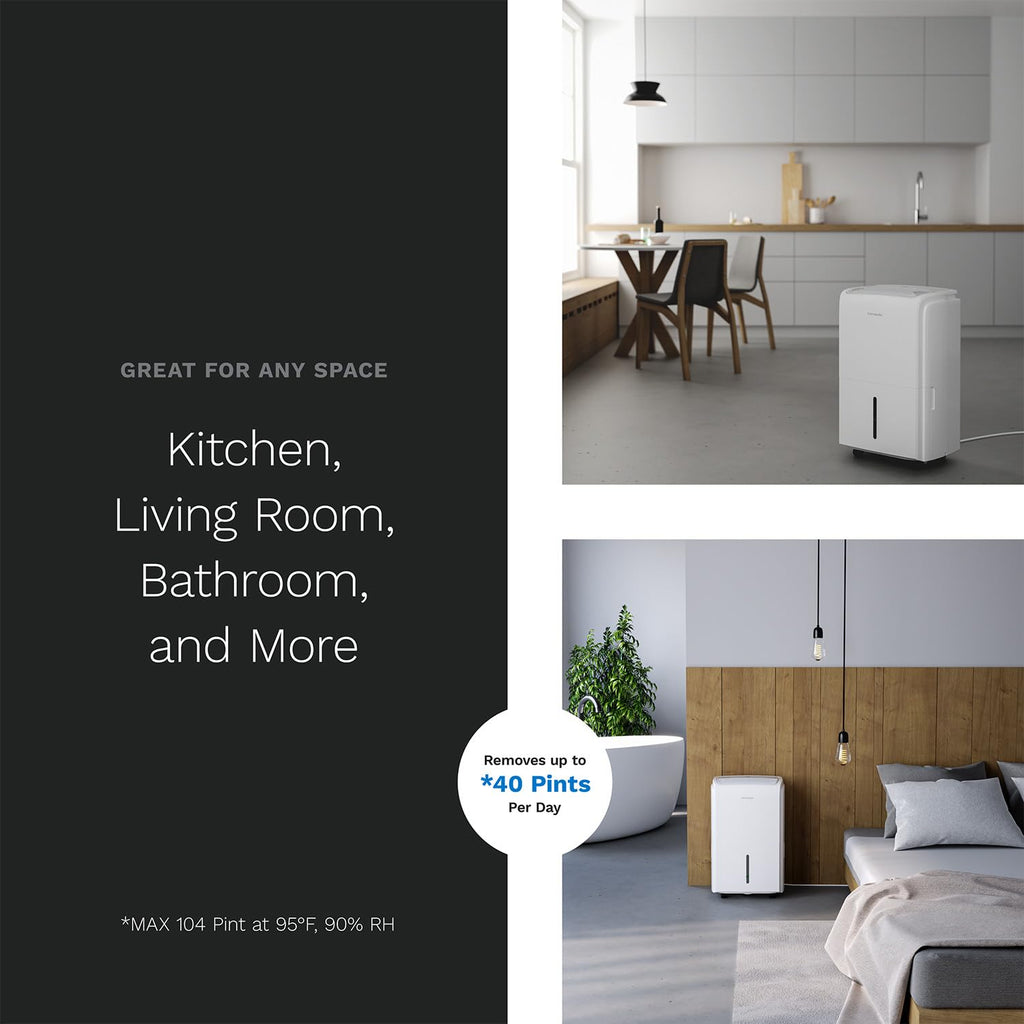 hOmeLabs Smart 50 Pint Dehumidifier 7000 Sq Ft - Decor by Handbags Specialist Headquarter | Available at Handbags Specialist Headquarter