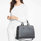 Women’s 2pc Tote & Wallet Handbag Set with 3 Compartments