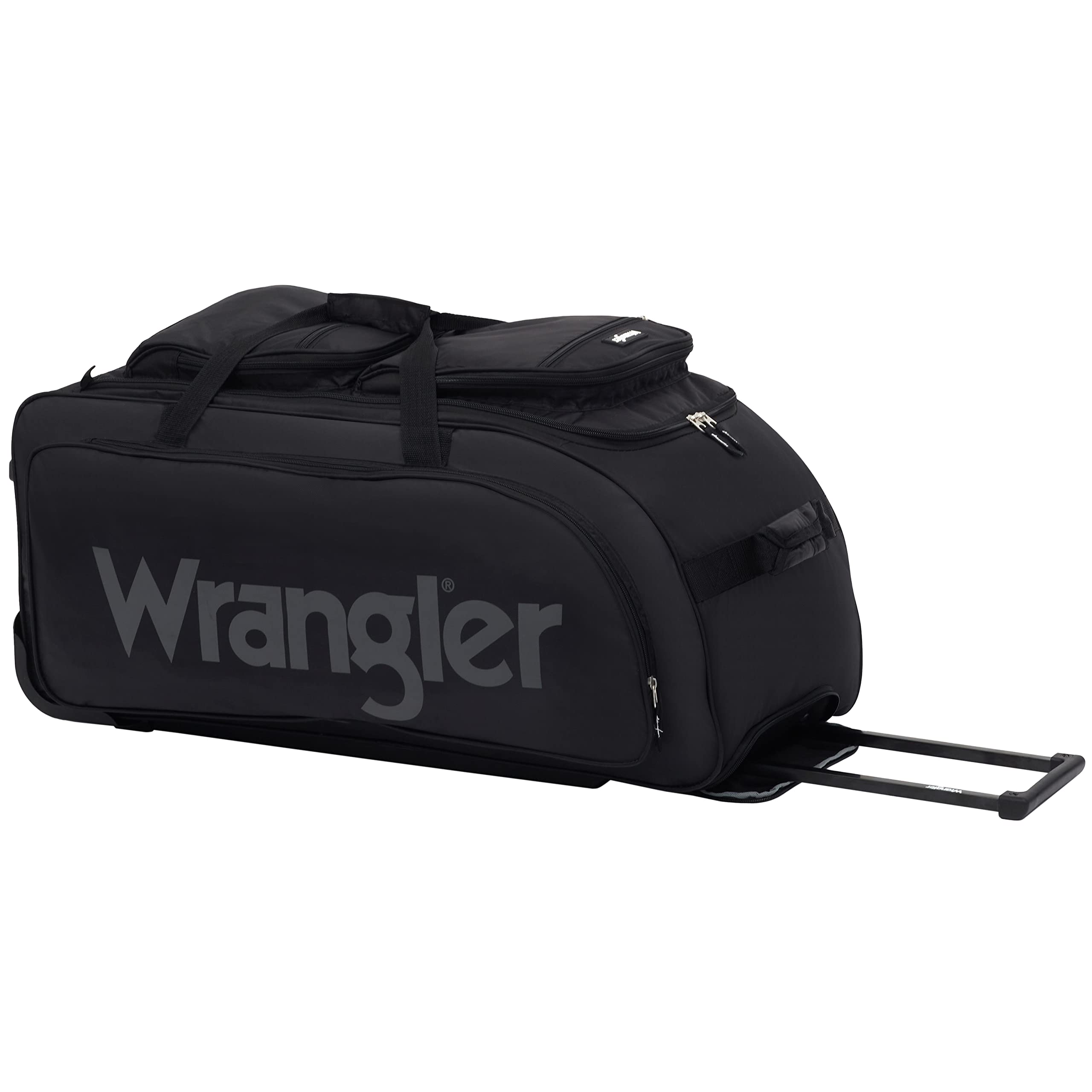 Wrangler Wesley Rolling Duffel Bag - Luggage Travel Bags by Handbags Specialist Headquarter | Available at Handbags Specialist Headquarter