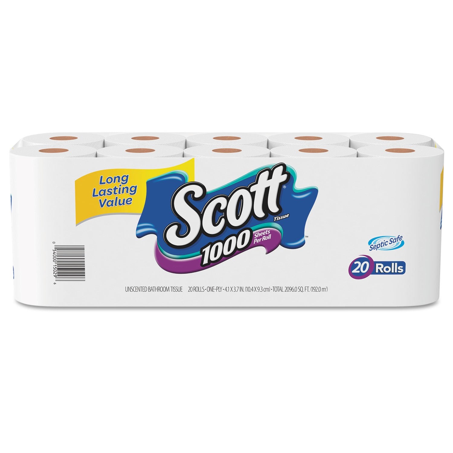 Scott 1000 Toilet Paper, 32 Rolls, Septic-Safe, 1-Ply Toilet Tissue - Toilet Paper by Handbags Specialist Headquarter | Available at Handbags Specialist Headquarter