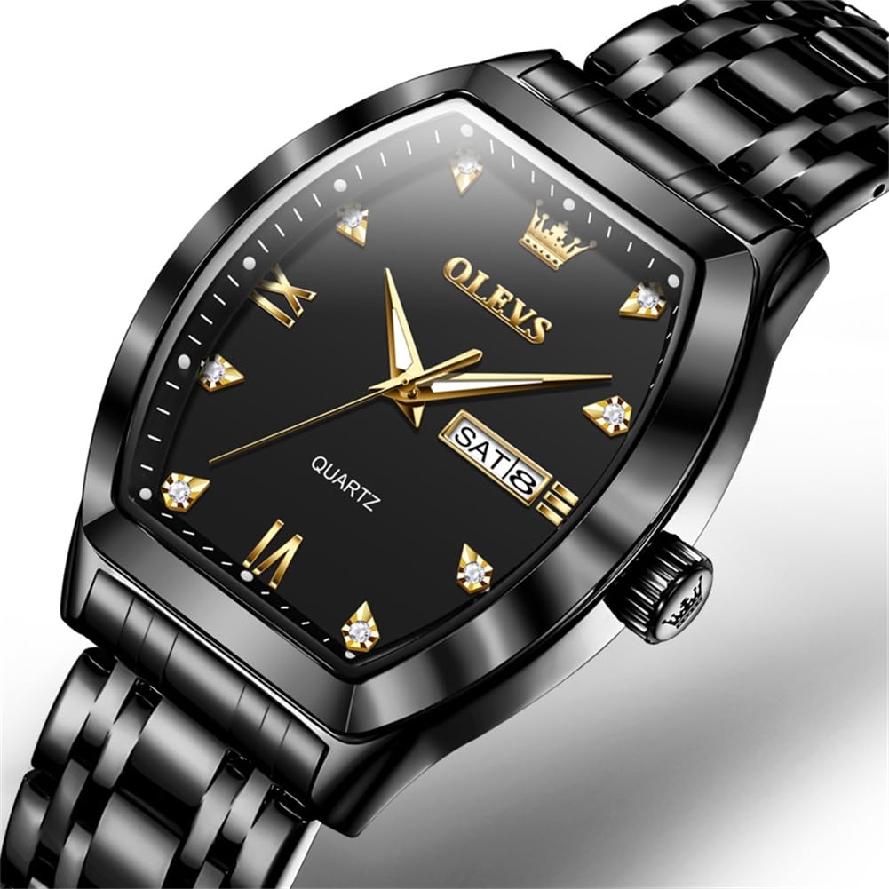 SteelGlow: OLEVS Quartz Men's Luminous Watch